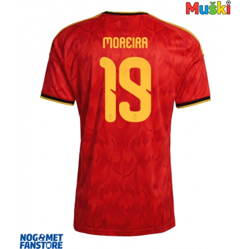 Belgija Diego Moreira #19 Domaci Dres SP 2026 Kratak Rukav